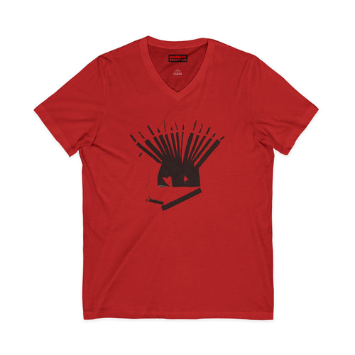 Gaffarious "Party Head" Short Sleeve V-Neck Tee